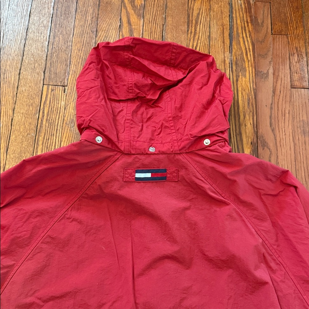 90’s Tommy Hilfiger Vintage Packable Hooded Jacket - Picture 8 of 14